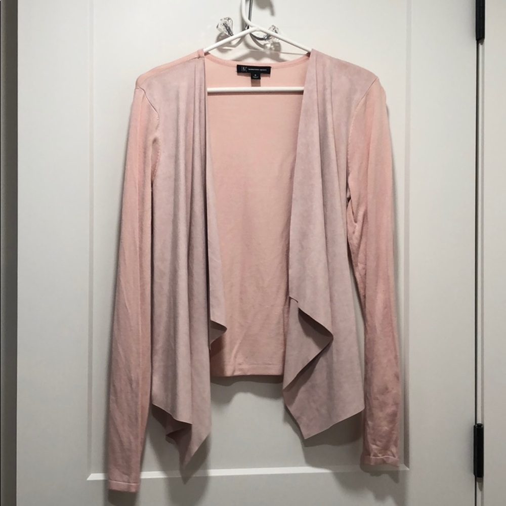Pale pink cardigan